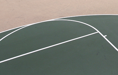 Netball Court Painting