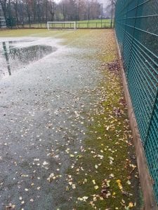 Dirty Tennis Court