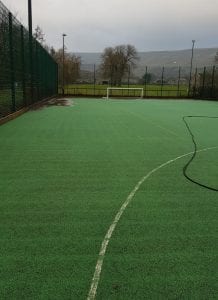 Clean Tennis Court