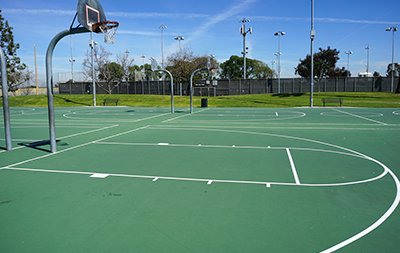 Basketball Court Cleaning